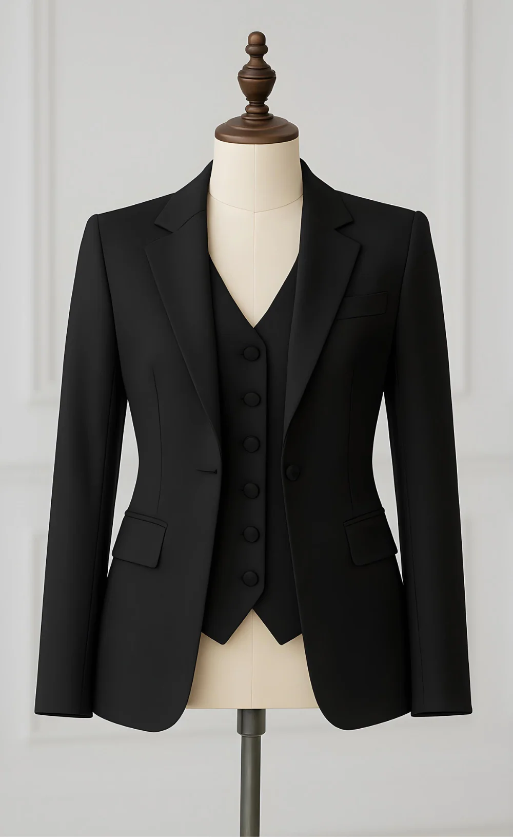 Black Three-Piece Suit - Image 6