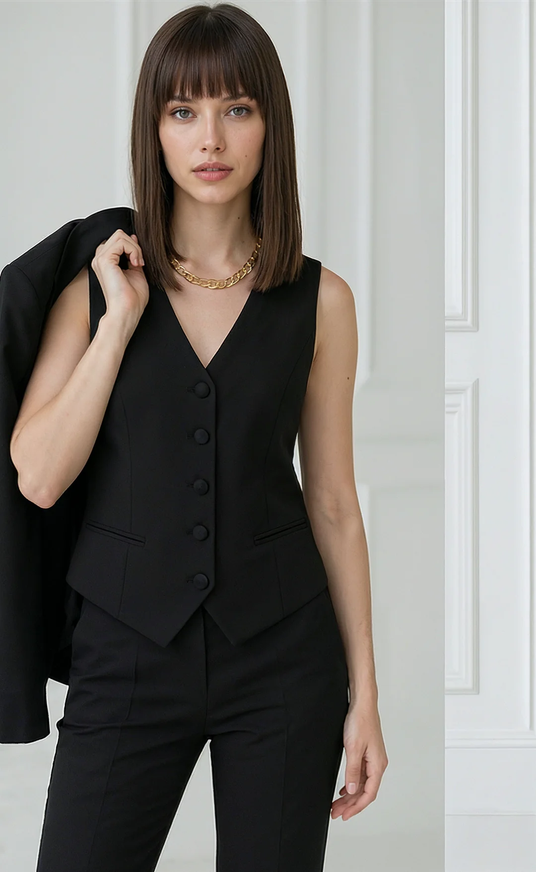 Black Three-Piece Suit - Image 5