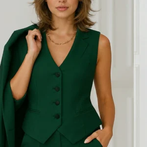 Emerald Green Three-Piece Suit